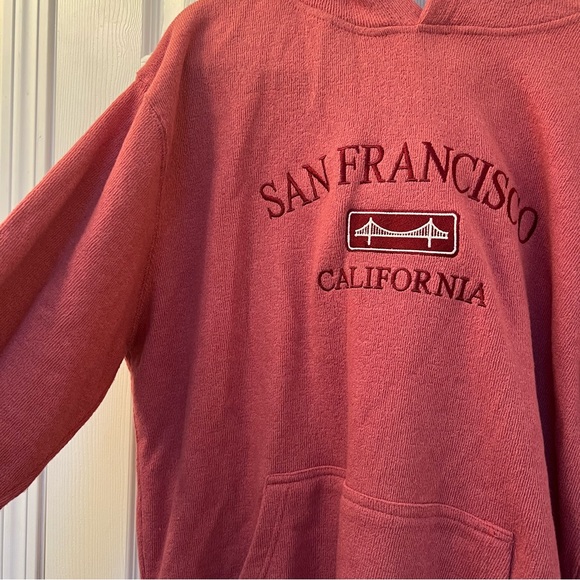 Ocean Beach Company Tops - Pink San Francisco 🌉 Hoodie Sweater